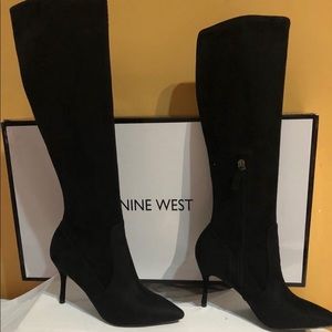 Nine west pointed boots